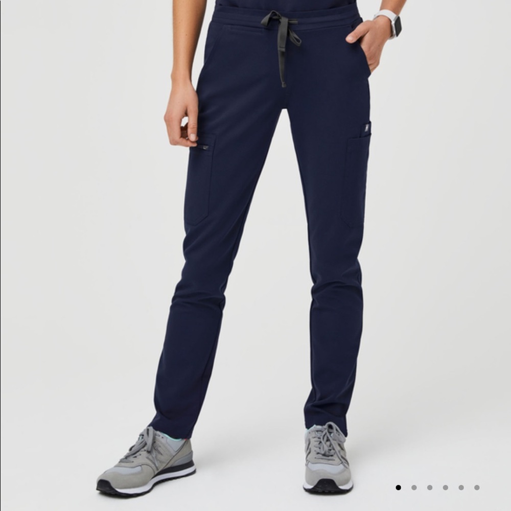 FIGS Navy Blue Skinny Scrub Pant